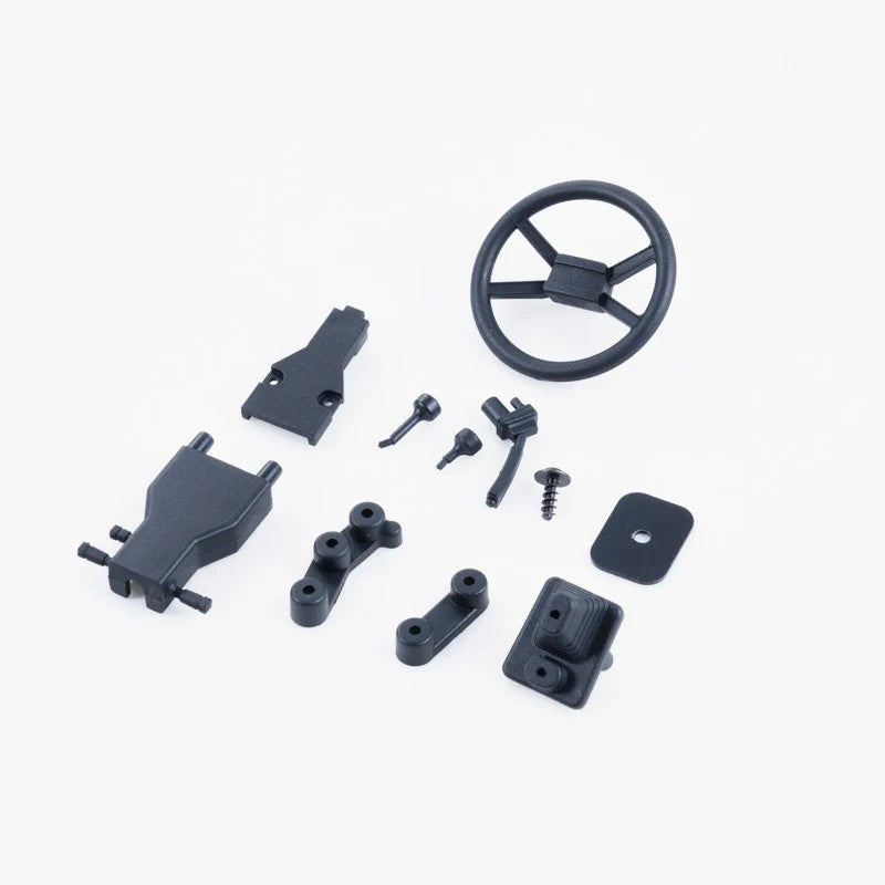 FCX10 Land Rover serie 11045 - CLEAR CAR BODY SET