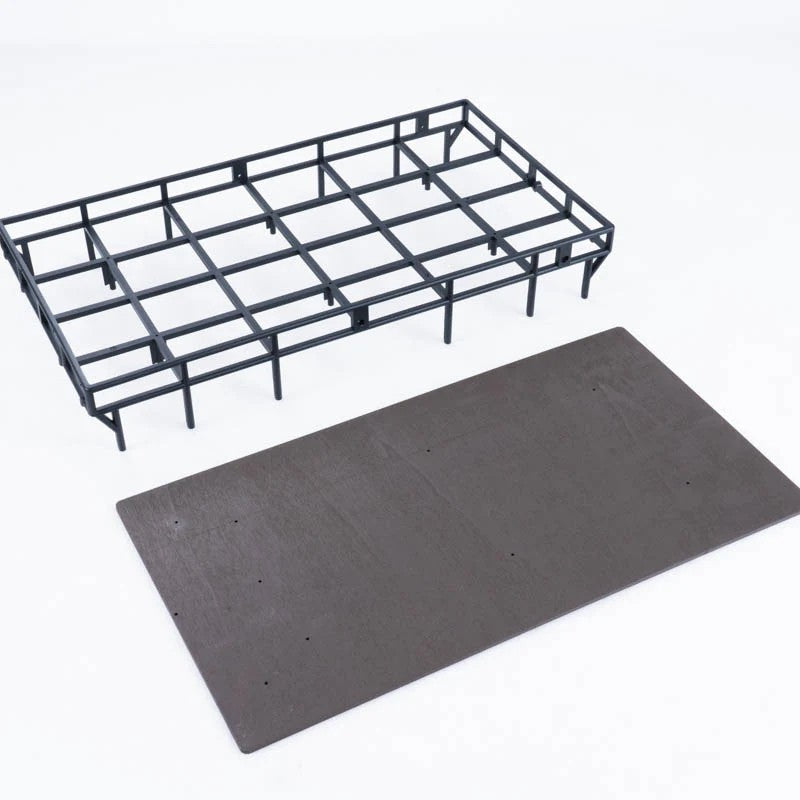 FCX10 Land Rover serie 11045 - CLEAR CAR BODY SET