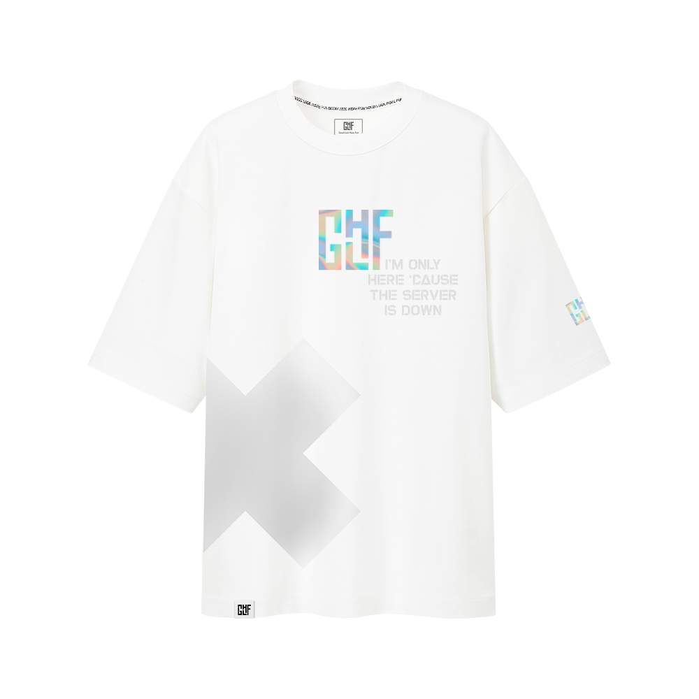 FragON - Server Down T-shirt White, S/M