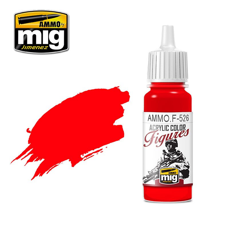 FIGURES PAINTS Pure Red