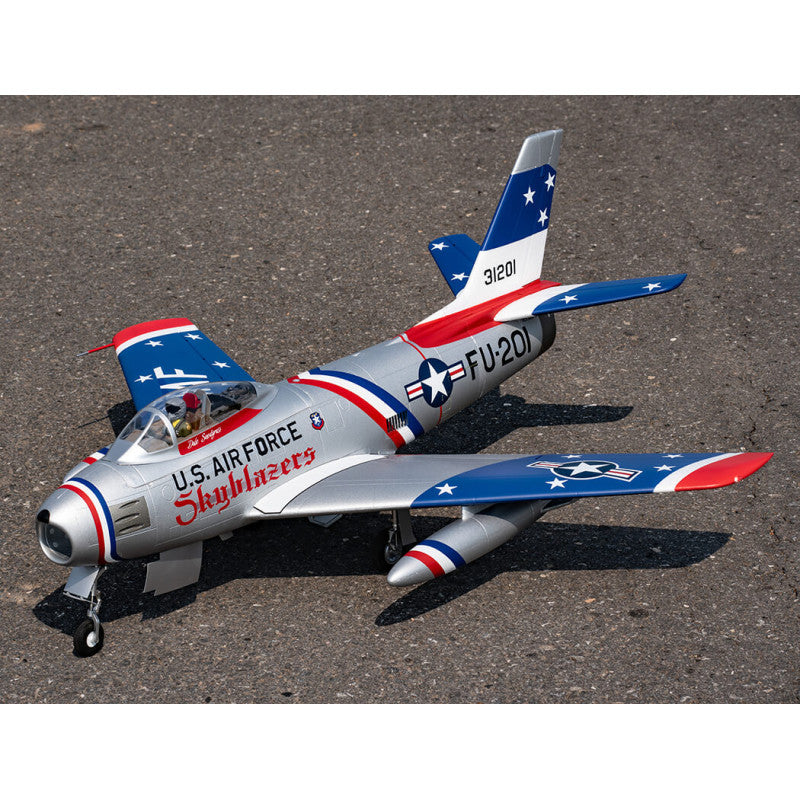 FMS FMS143PBU - F-86 Sabre 1220mm (80mm Ducted Fan) PNP Blue