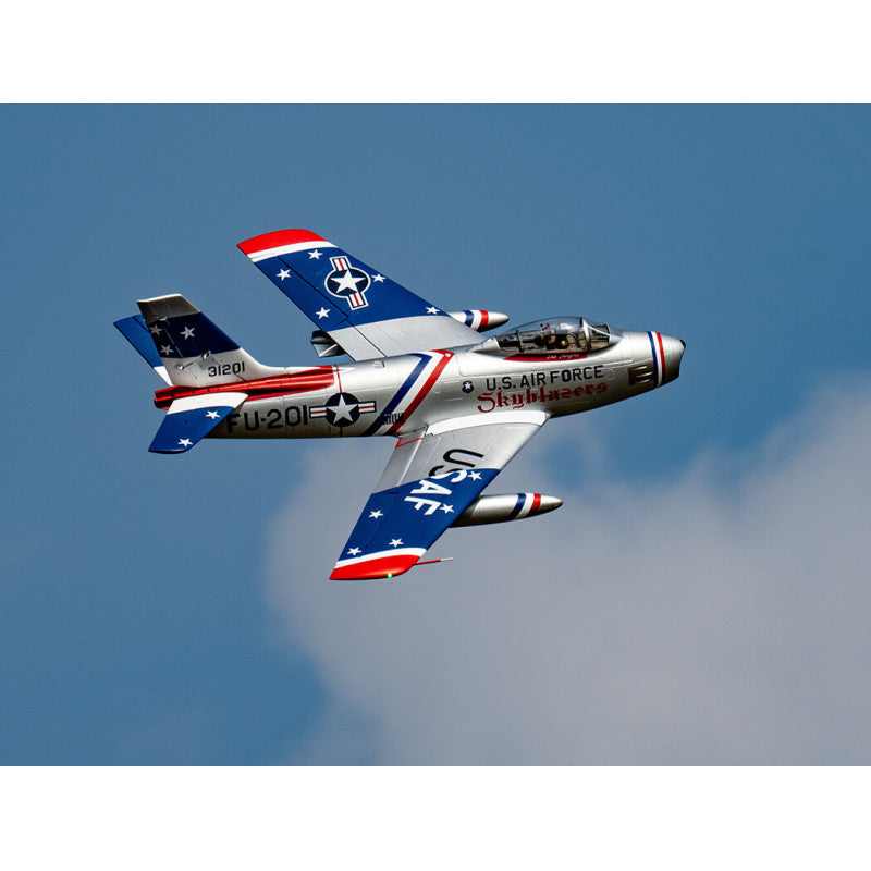 FMS FMS143PBU - F-86 Sabre 1220mm (80mm Ducted Fan) PNP Blue