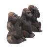 Three Wise Gorillas Figurine Gorilla Ornaments