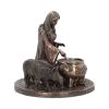Bronze Welsh Goddess Ceridwen Figurine