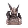 Bronze Odins Messengers Norse God Bust