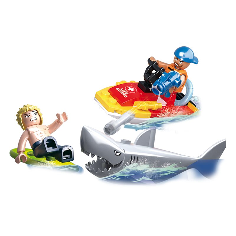 Jetski and Shark