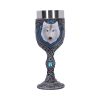 White Winter Ghost Wolf Wine Glass Goblet