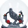 Twilight Bloom Gothic Snow Globe