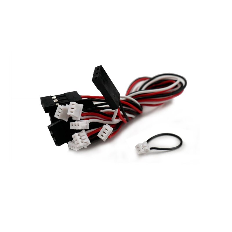 Receiver cable set for the 6-channel V2 & V3 boards