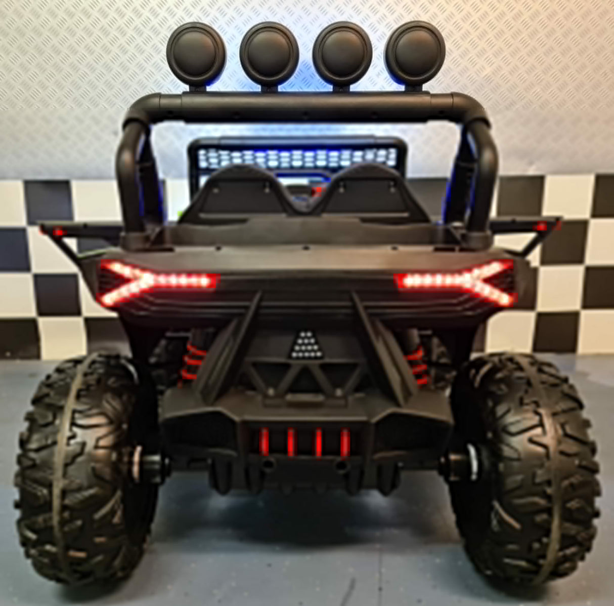 Barnbuggy 12V – 1 person, grön