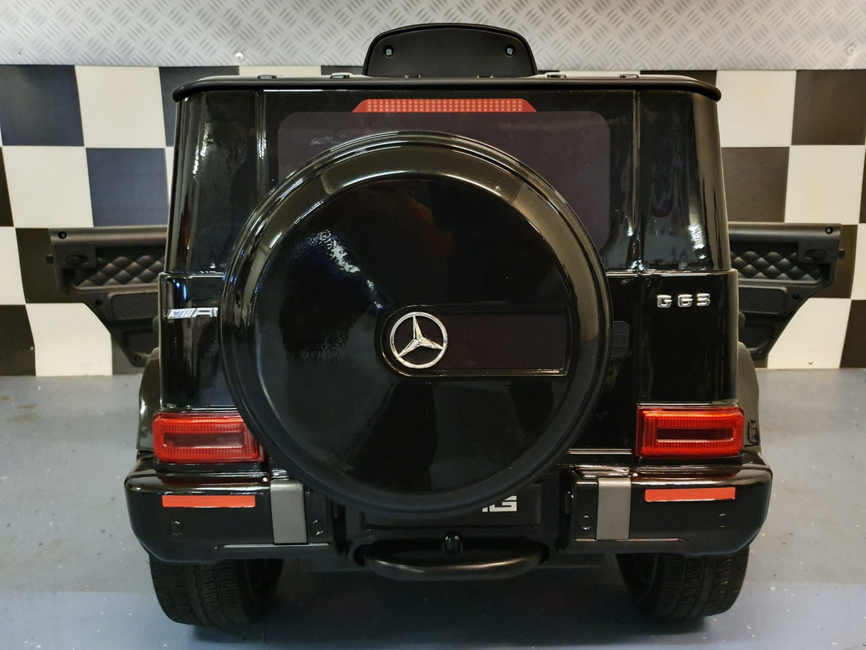 Mercedes-Benz G63 12V elbil för barn – 1 person, svart