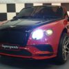 Bentley Continental 12V elbil för barn – svart
