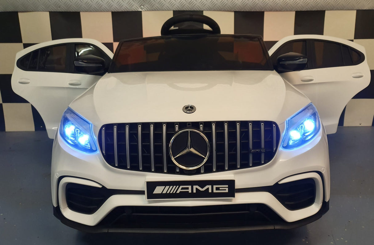 Elektrisk bilbatteri Mercedes GLC 63 AMG 12 Volt hvid