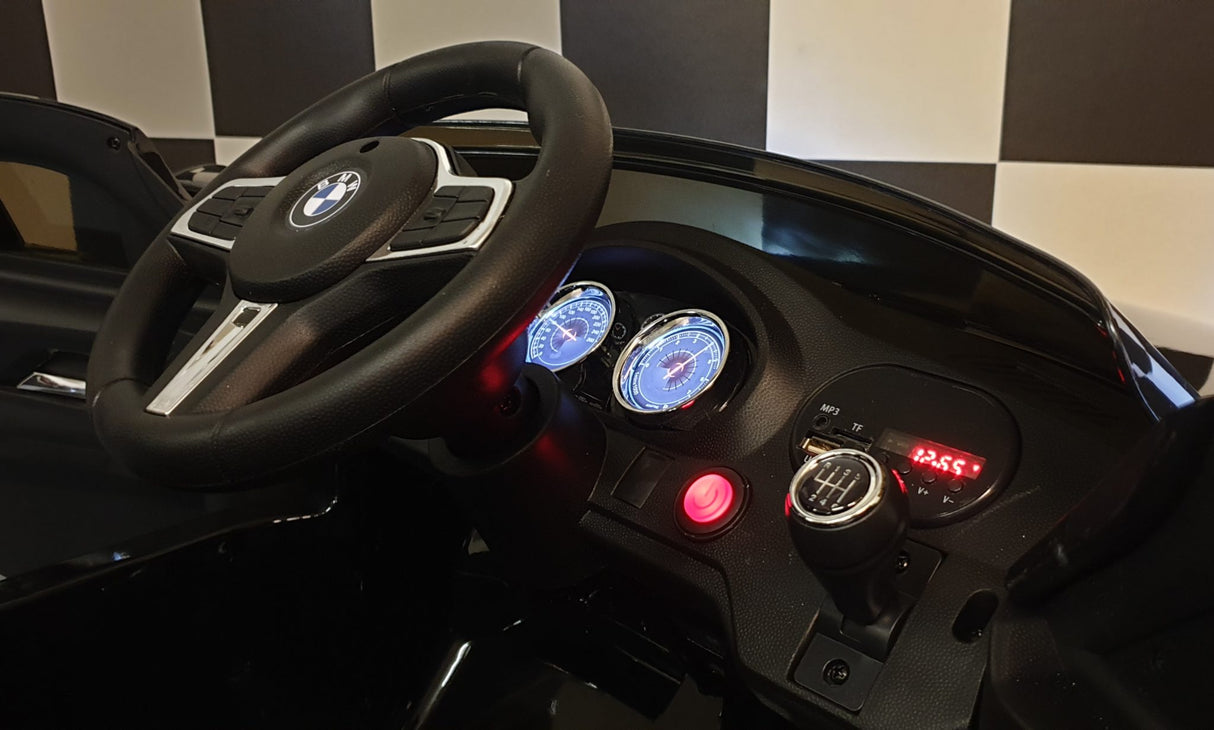 Børnebil BMW GT 12V sort