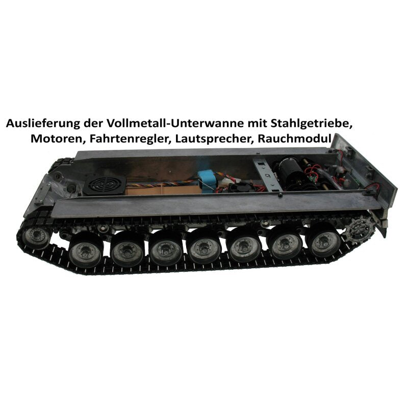 Leopard 2A6 metal lower hull