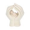 Large Shelter 17.5cm Baby in Cradled Hand Figurine