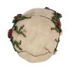 Rose From Beyond 15cm Gothic Rose Vine Covered Skull Figurine
