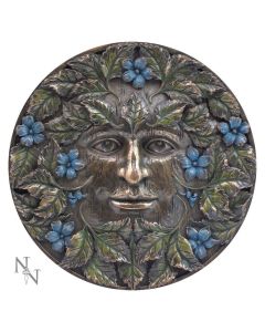 Bronzed Midsummer Tree Spirit Wall Plaque