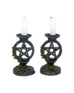 Ivy Covered Wiccan Pentagram Tarot Trinket Box