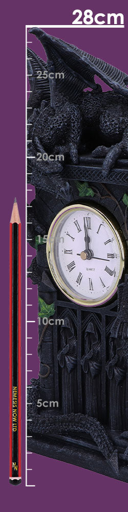 Duelling Dragons Clock Dragon Ivy Mantel Clock