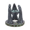 Pagan Magik Circle Triple Moon Oil Burner. (16cm)