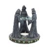 Pagan Magik Circle Triple Moon Oil Burner. (16cm)
