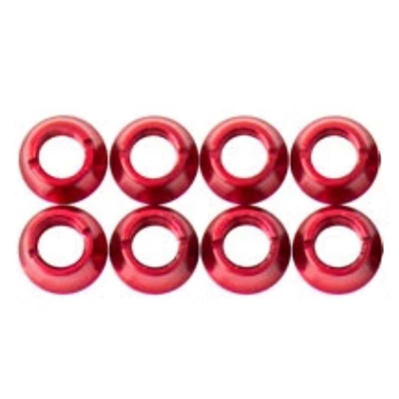 Nuts (8pcs) for V16 switches - red