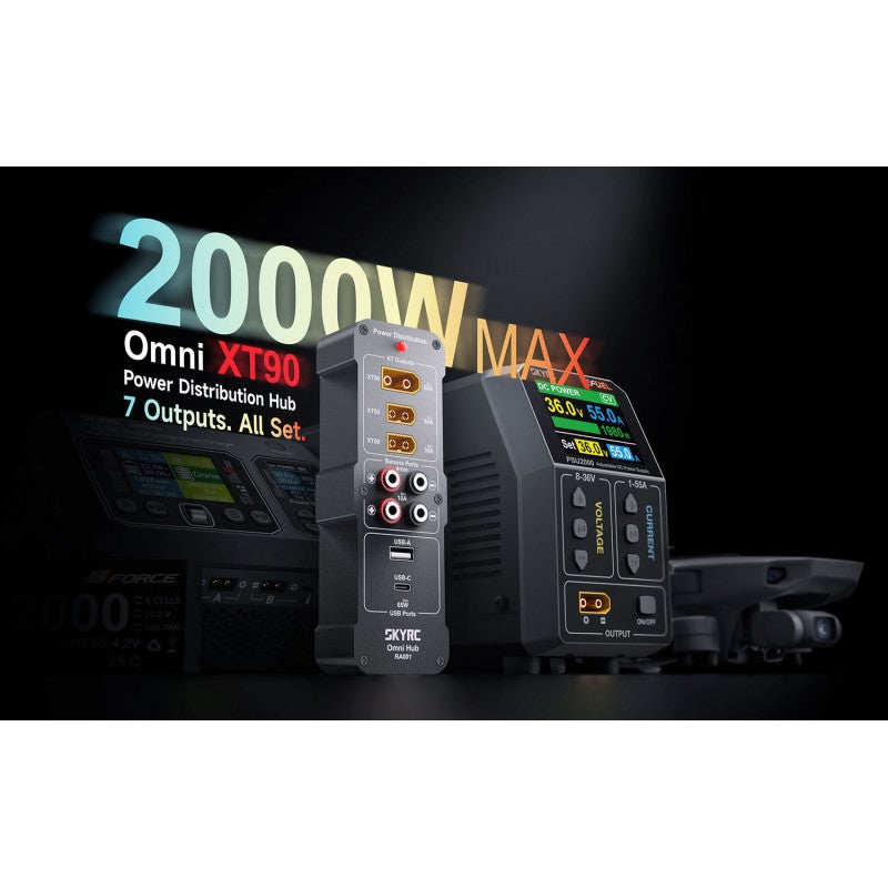 Omni XT90 Power Distribution Hub