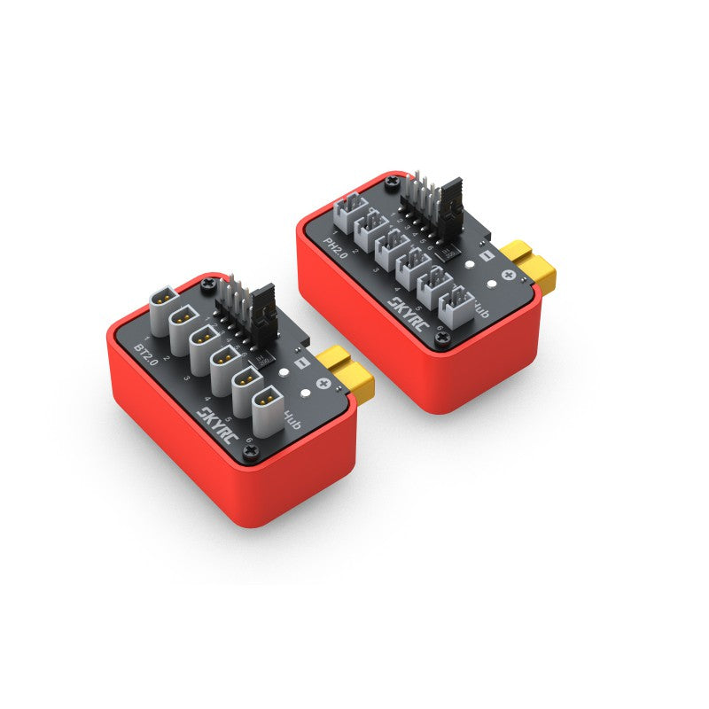 OSH 6-Port 1S Lithium Battery Charging Hub with BT2.0 Connector
