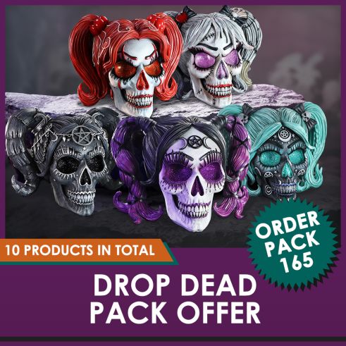 Drop Dead Gorgeous - Solve and Coagula Baphomet Doll Skull