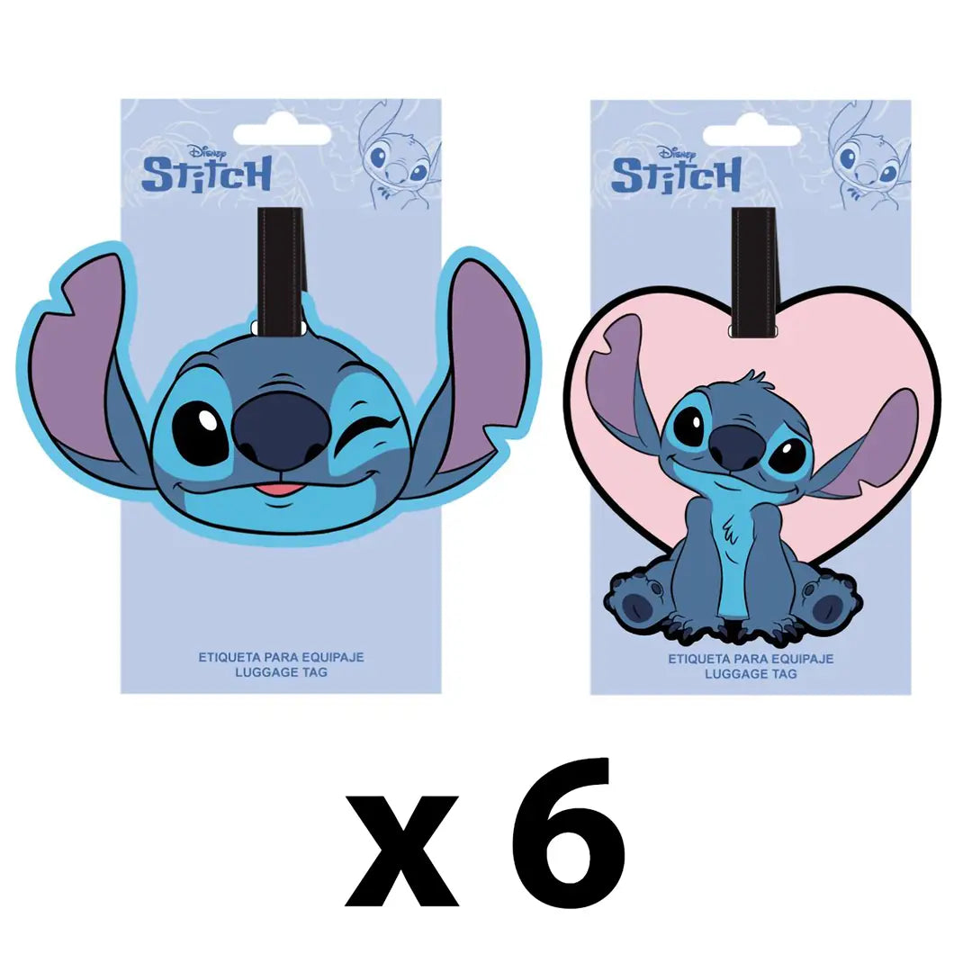 12 x Travel tag - Lilo & Stitch