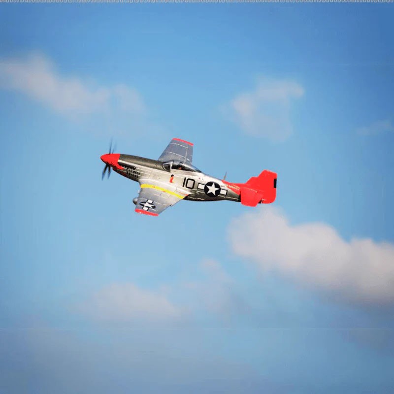 Plane 1400mm P51 Red Tail (V8) PNP kit