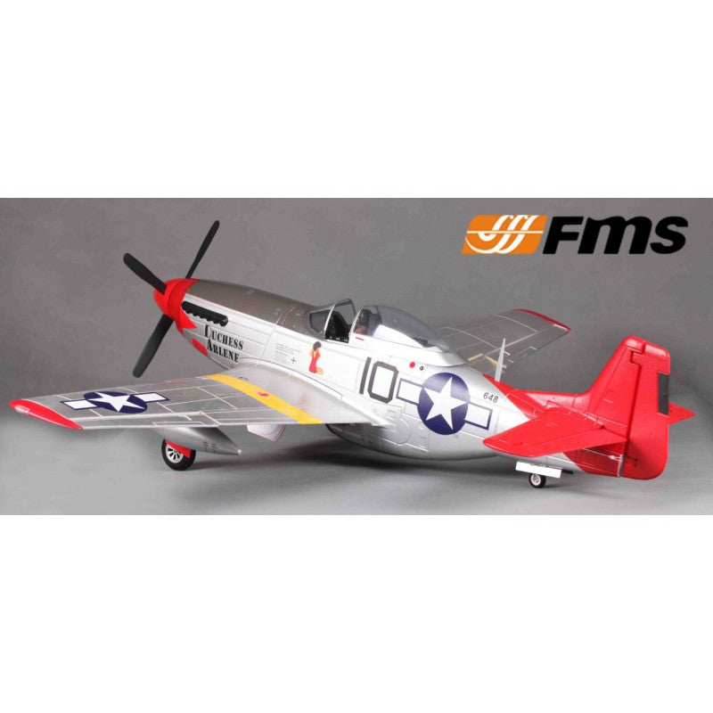 Plane 1400mm P51 Red Tail (V8) PNP kit