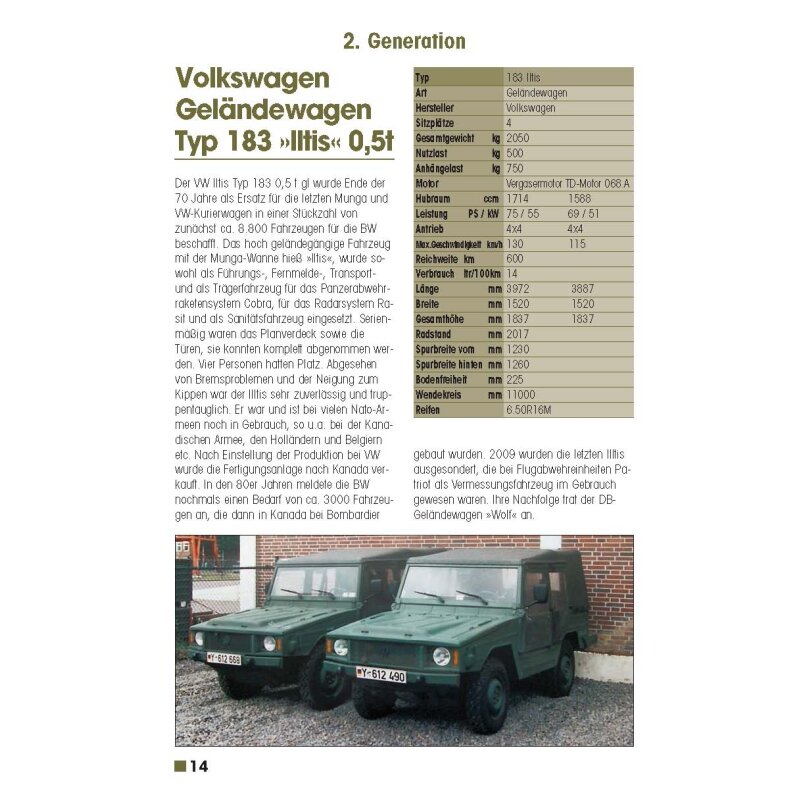 Radfahrzeuge der Bundeswehr seit 1956
