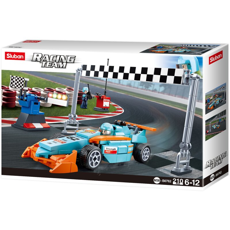 Racing Car with straight