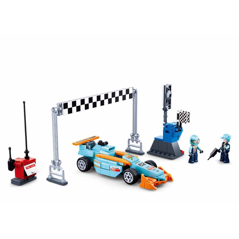 Racing Car with straight