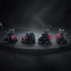 Midnight Treasures Mini Dragon Figurine Set of 4