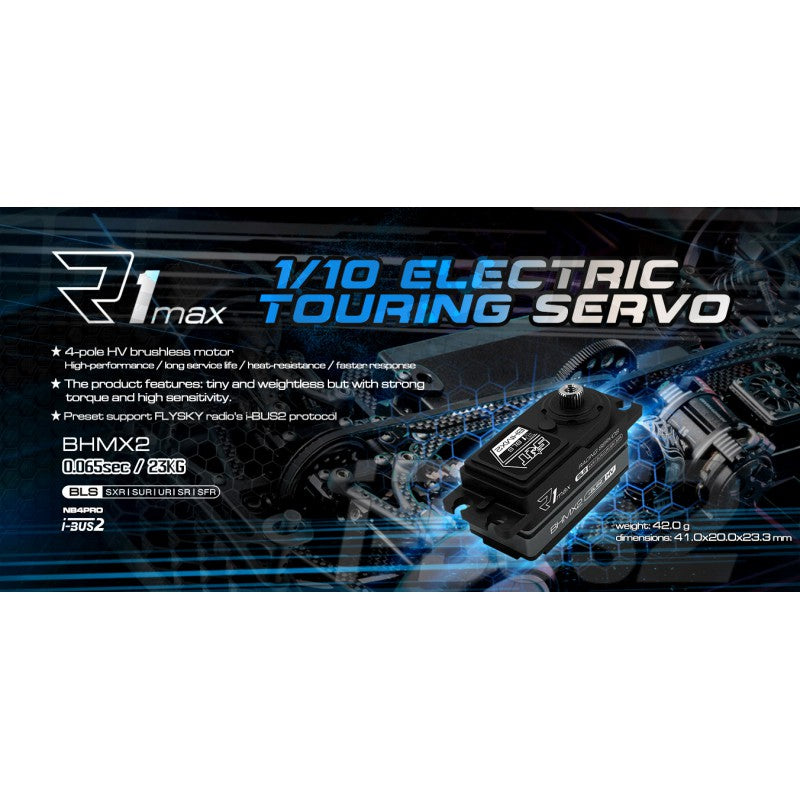 Servo BHMX2 Brushless HV i-BUS2 23.0kg/0.65sec @8,4V (180mm wire)