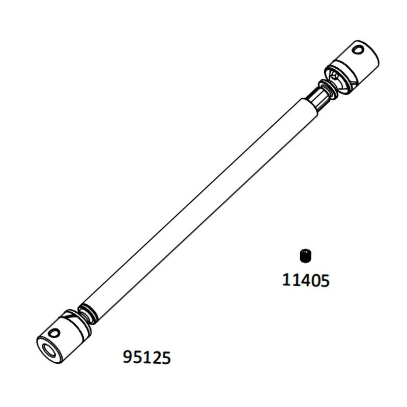 TL4 : front drive shaft