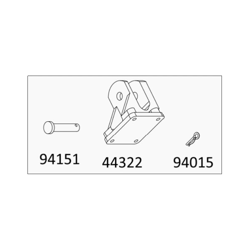 TL4 : rear towing hook seat