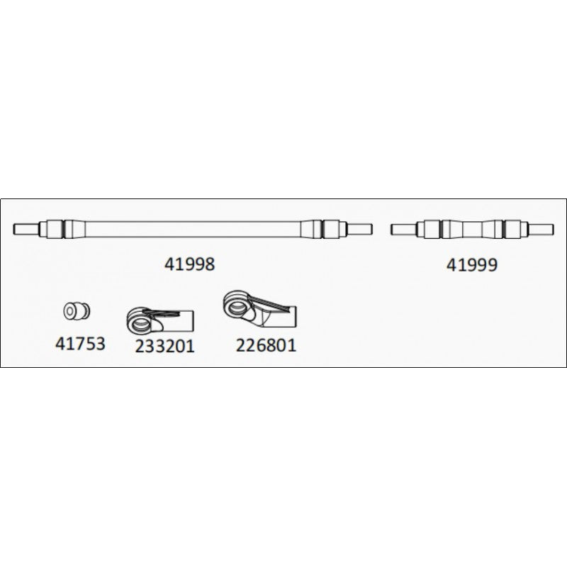 TL4 : steering rod assembly