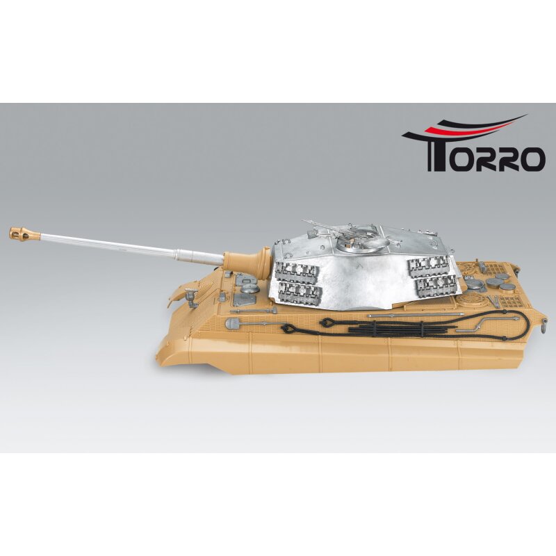 Upper hull Torro King Tiger / Tiger II Tank with 6mm BB bullet shot system