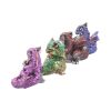 Dragon's Reward Set of Four Dragon Figurines 5.5cm