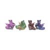 Dragon's Reward Set of Four Dragon Figurines 5.5cm