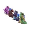Hatchling Treasures Set of 4 Dragon Figurines 5.5cm