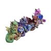 Hatchling Treasures Set of 4 Dragon Figurines 5.5cm
