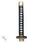 Black and White Handled Katana 99cm
