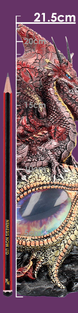 Eye of the Dragon Light Up Red Figurine Ornament