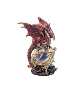Geode Keepers set of 4 light-up dragon crystal figurines