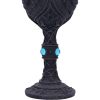 Night Wolf Black Gothic Animal Goblet 19.5cm